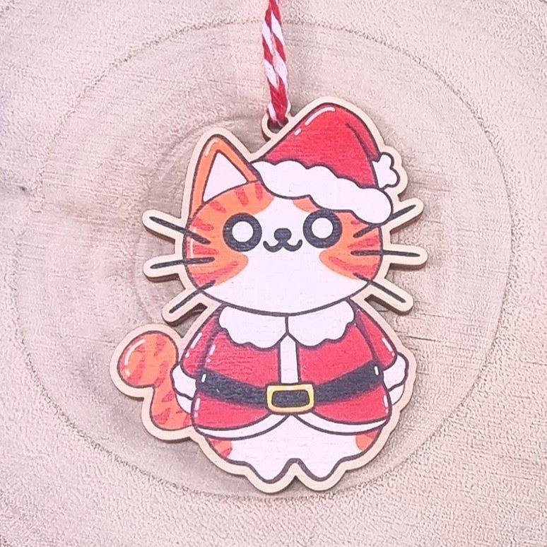 Crazy Cats At Christmas Tree Decorations