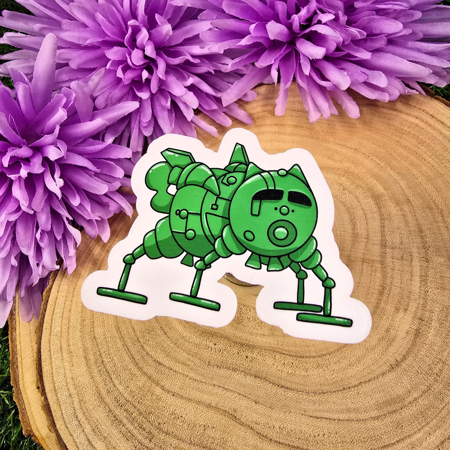 Red Dwarf Cat Large Vinyl Die-cut Stickers