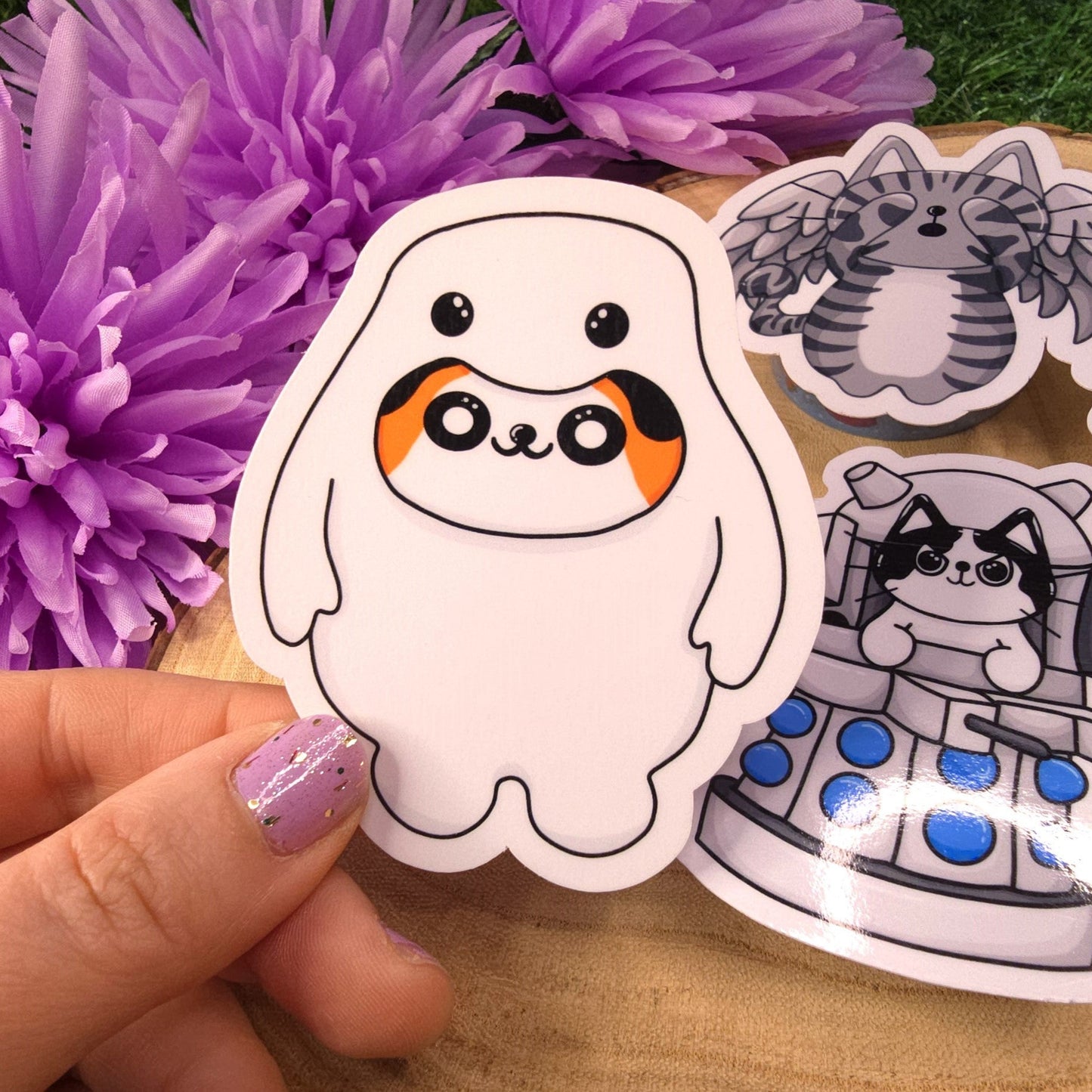 Cat Who Bad Guys Large Vinyl Die-cut Sticker
