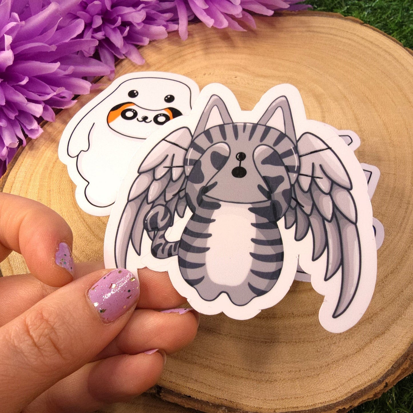 Cat Who Bad Guys Large Vinyl Die-cut Sticker
