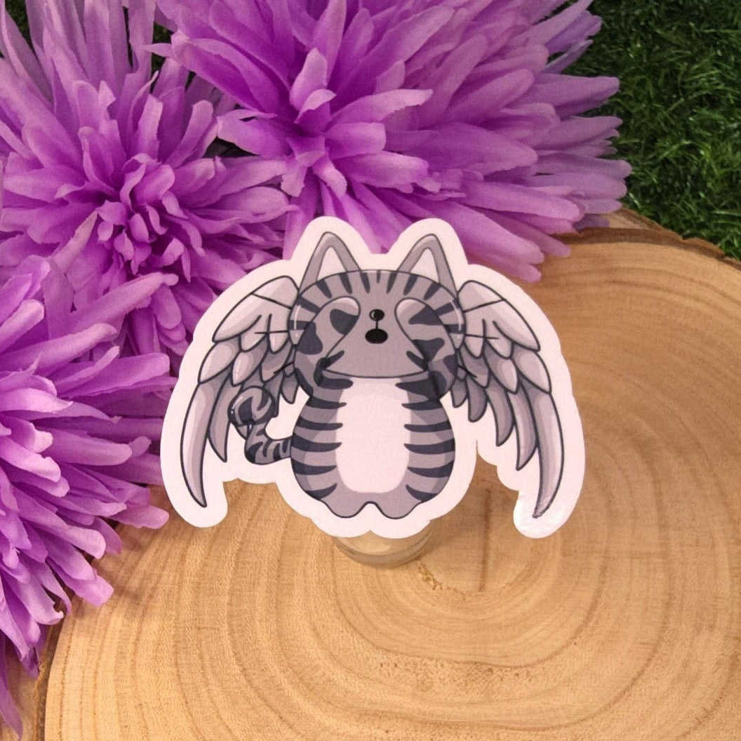 Cat Who Bad Guys Large Vinyl Die-cut Sticker