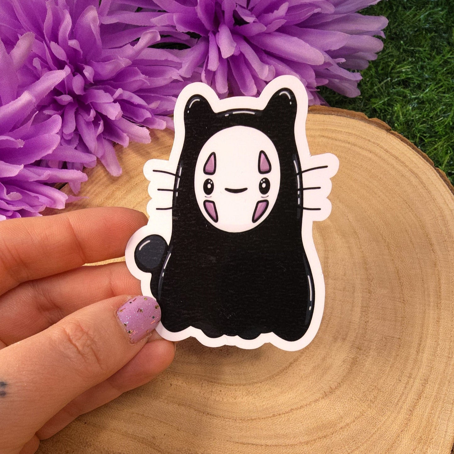 Studio Ghibli Cat Large Vinyl Die-cut Stickers