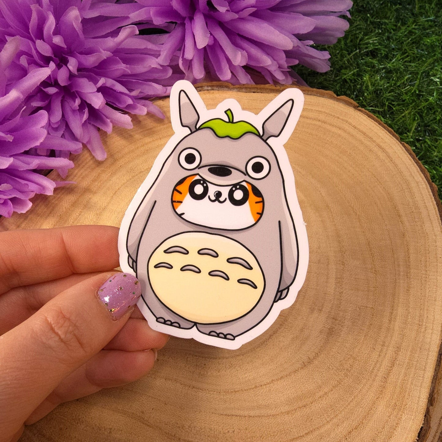 Studio Ghibli Cat Large Vinyl Die-cut Stickers
