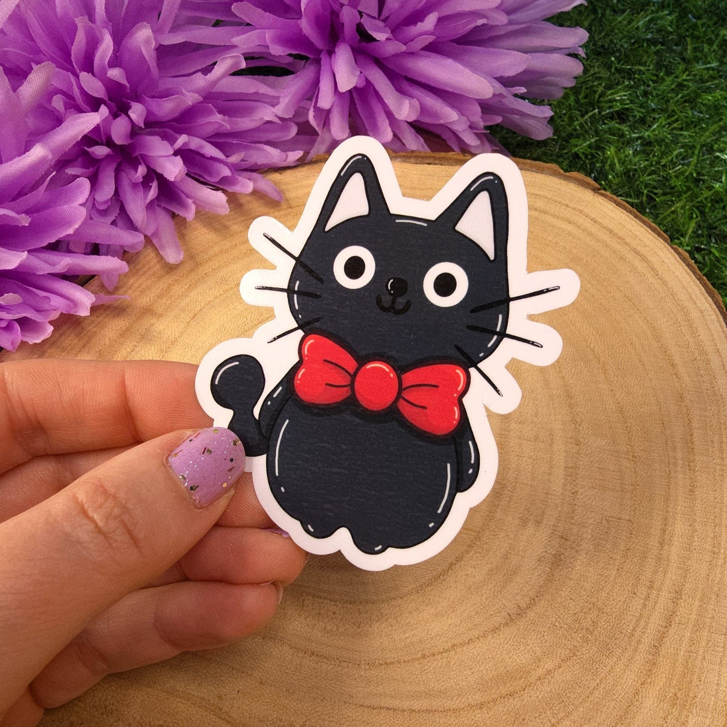 Studio Ghibli Cat Large Vinyl Die-cut Stickers