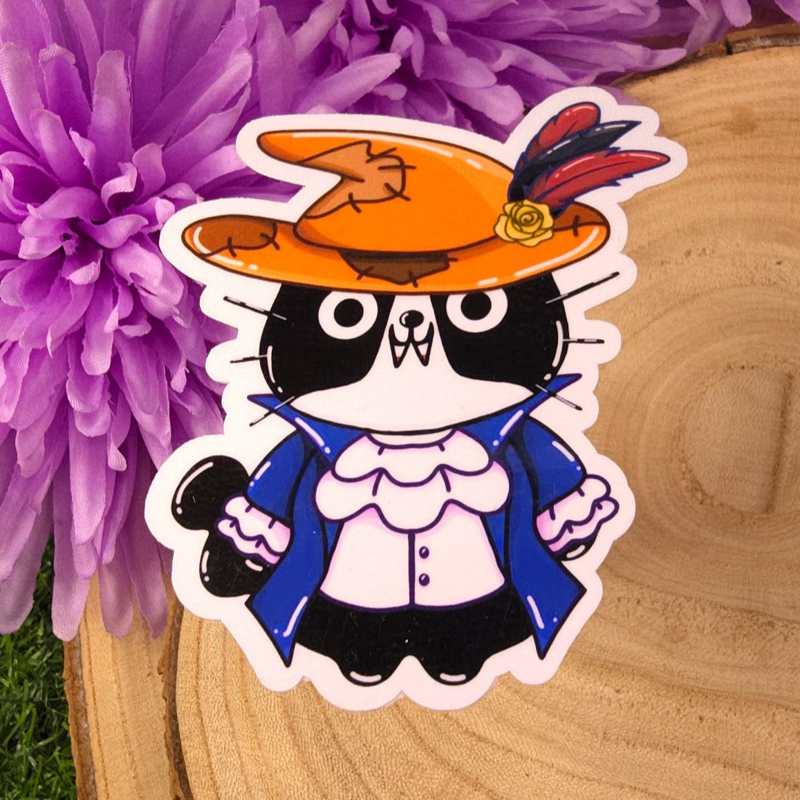 What We Do In The Shadows Cat Large Vinyl Die-cut Stickers