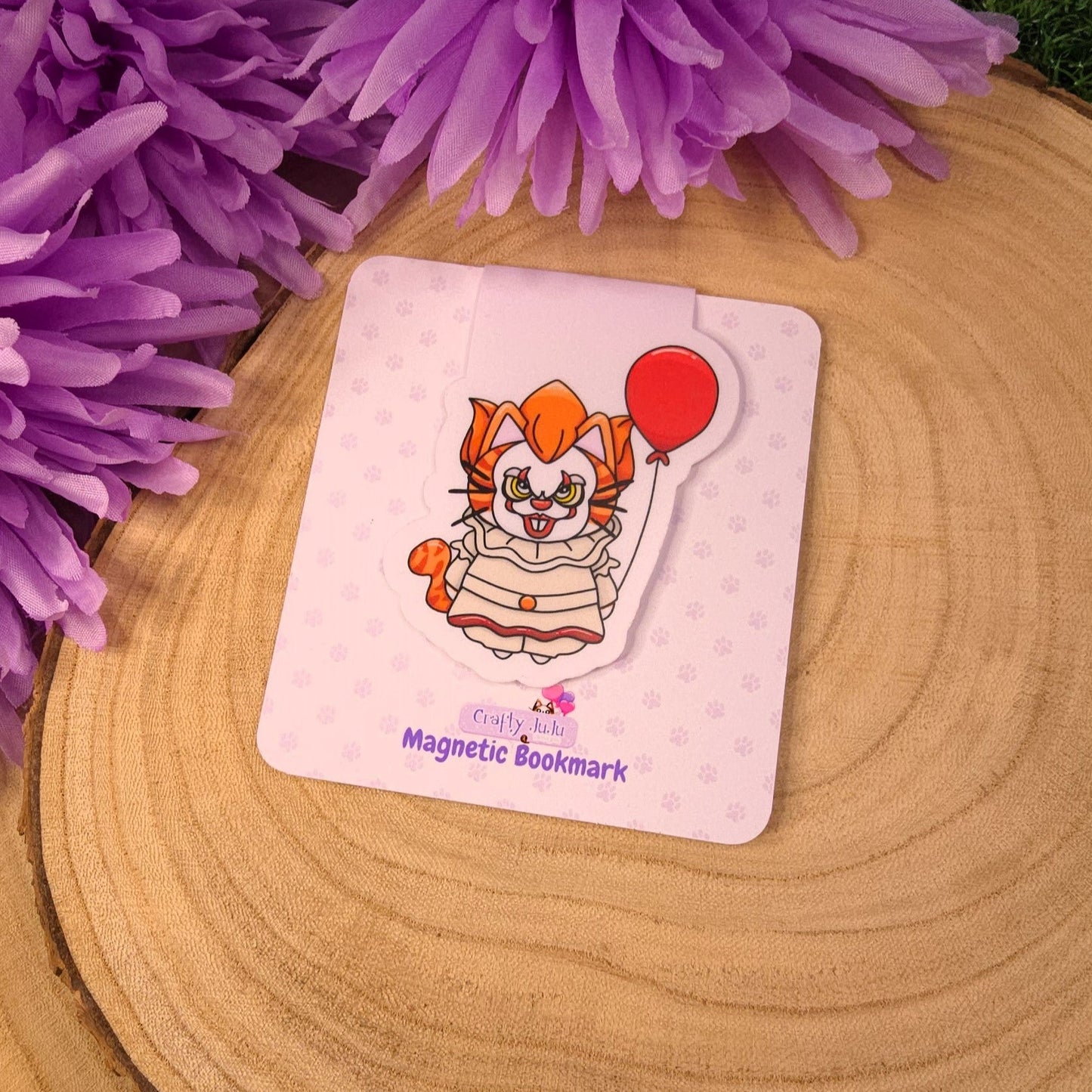 Cat Pennywise, IT Magnetic Bookmark
