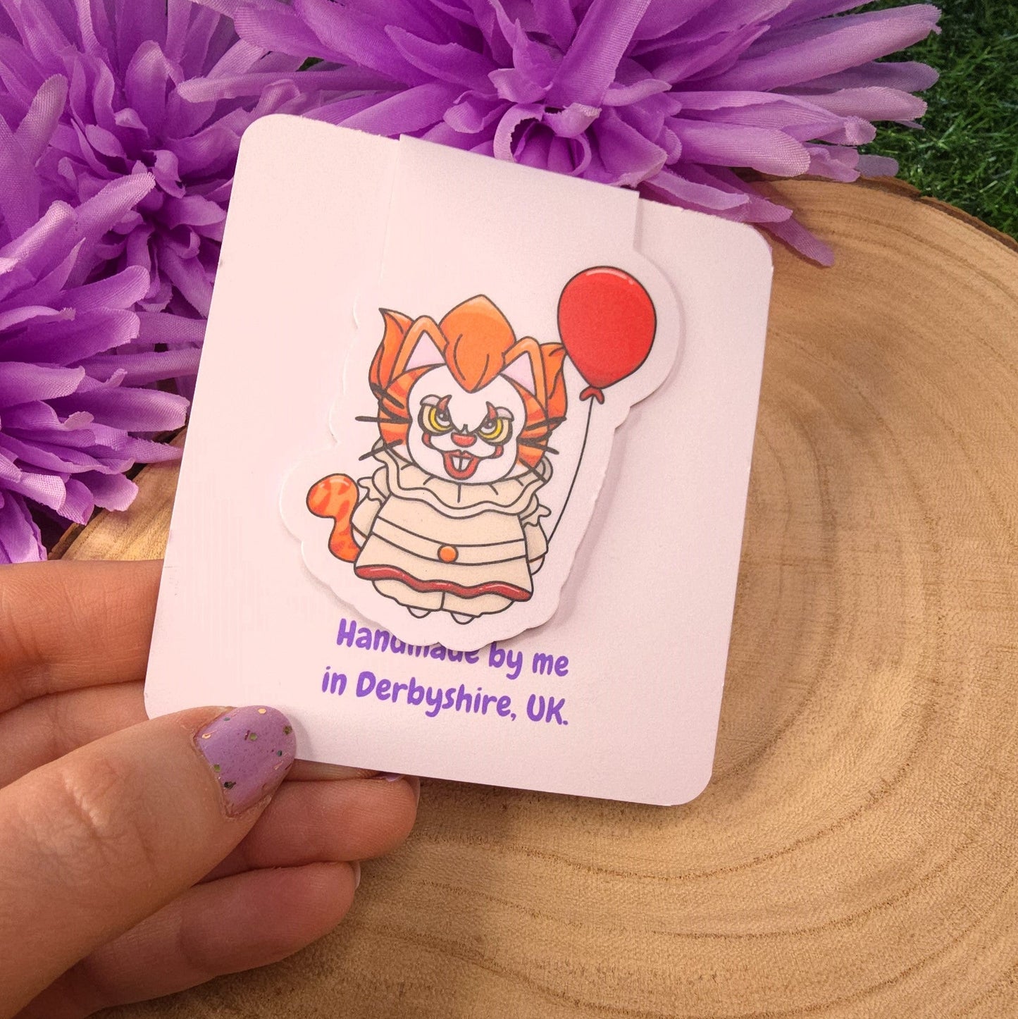 Cat Pennywise, IT Magnetic Bookmark