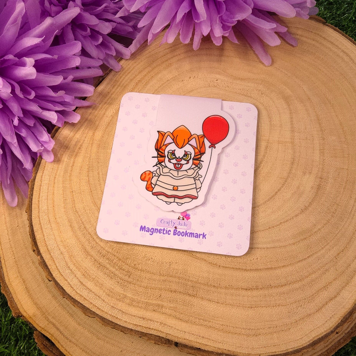 Cat Pennywise, IT Magnetic Bookmark