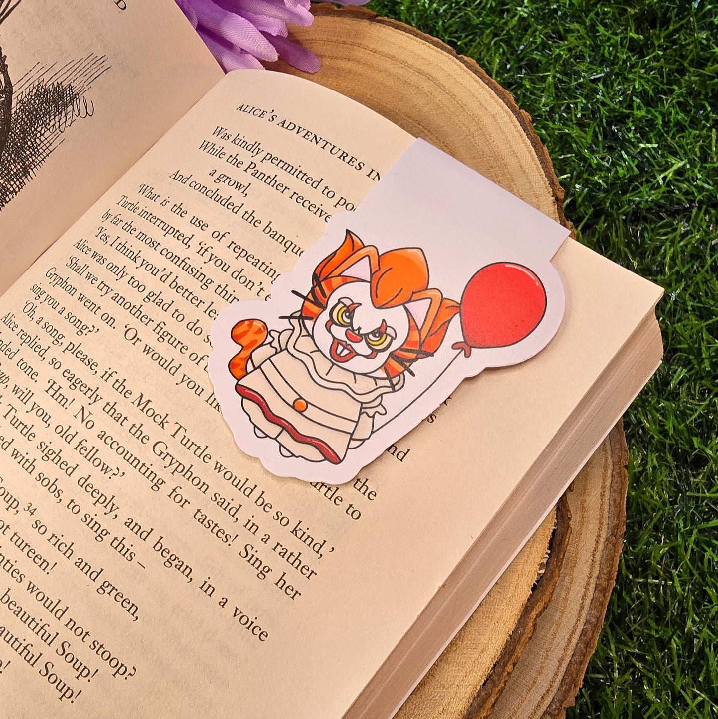 Cat Pennywise, IT Magnetic Bookmark