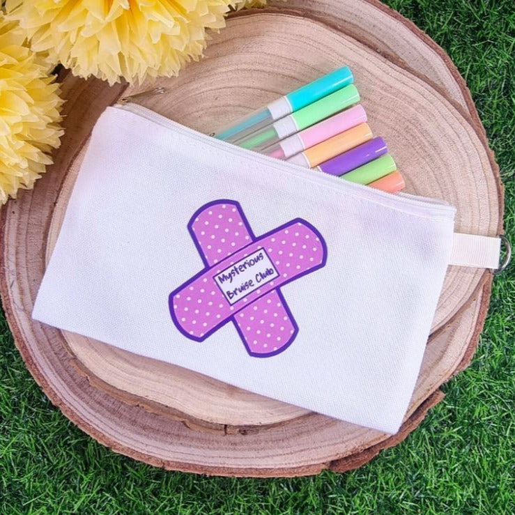 Mysterious Bruise Club Pencil Case