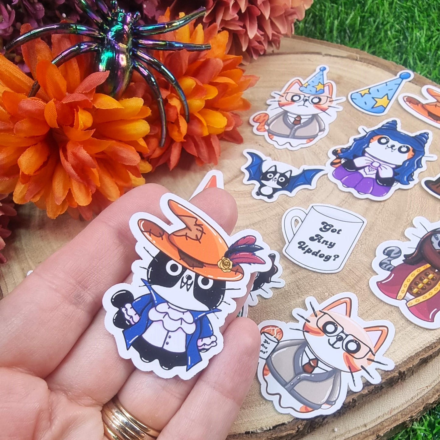 What We Do In The Shadows Inspired Cat Sticker Pack