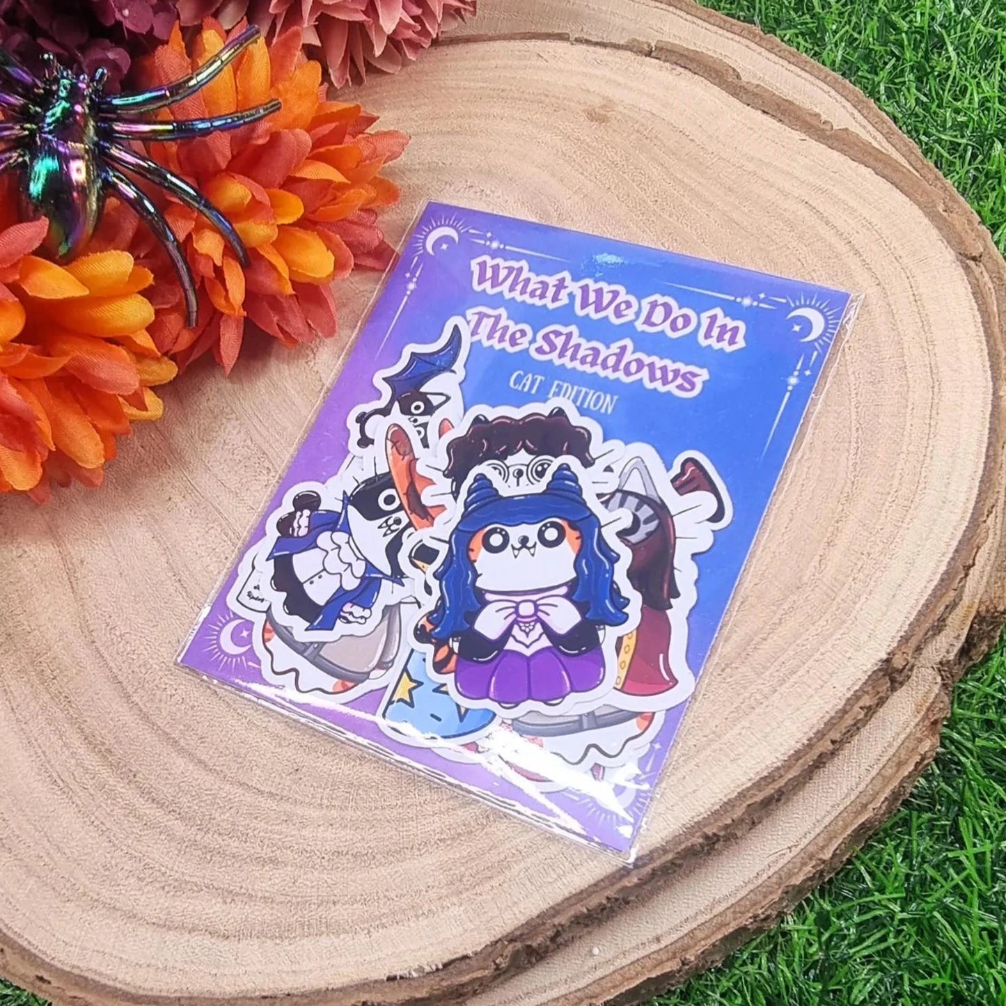 What We Do In The Shadows Inspired Cat Sticker Pack