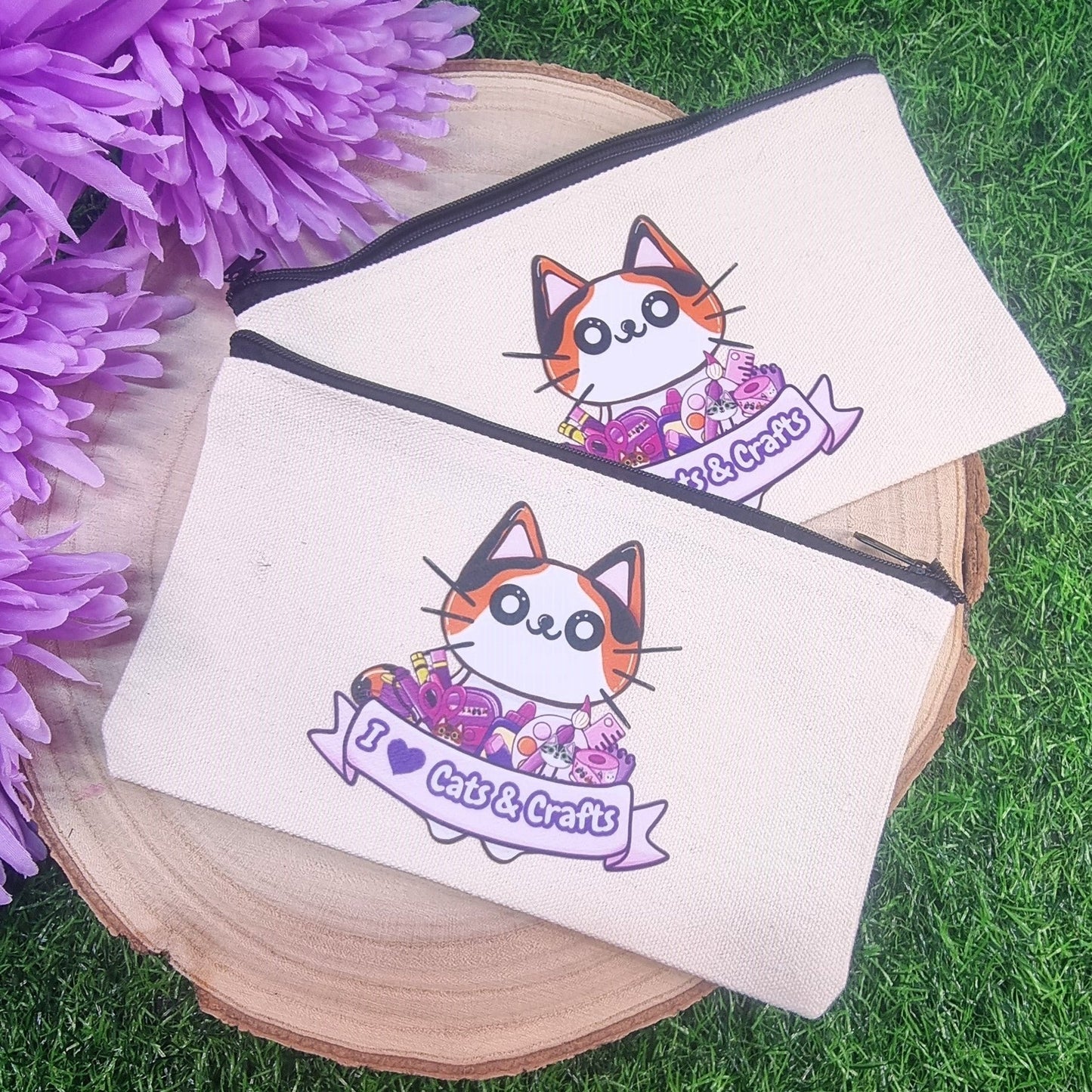 I Love Cats & Crafts Pencil Case