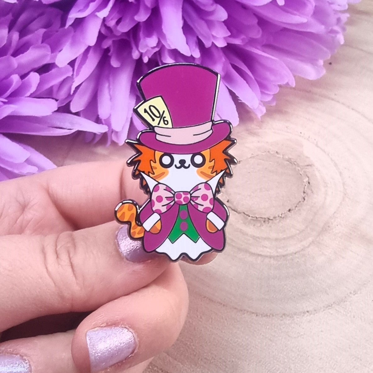 The Mad Hatter's Tea Party Limited Edition Enamel Pins