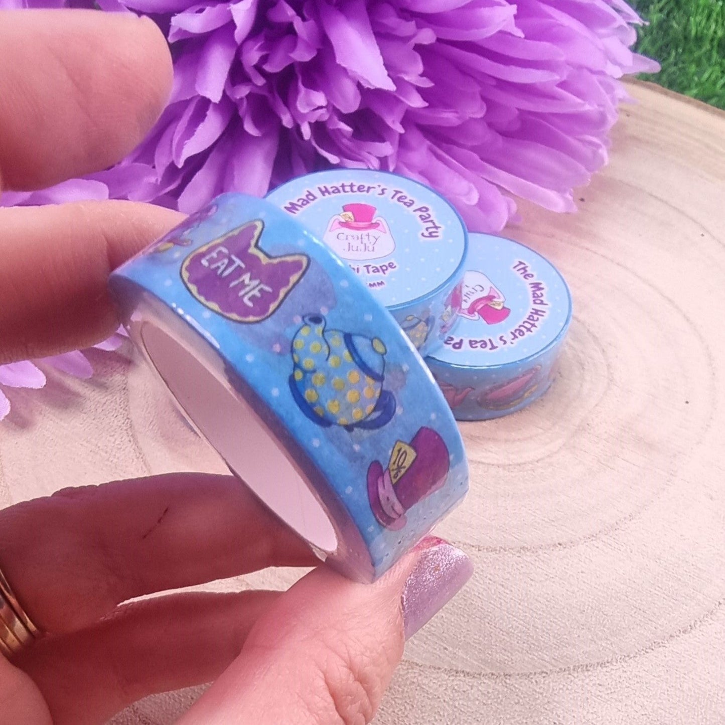 The Mad Hatter's Tea Party Washi Tape