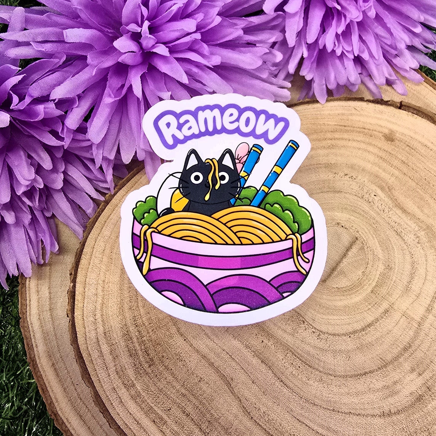 Rameow Cats Die-cut Sticker