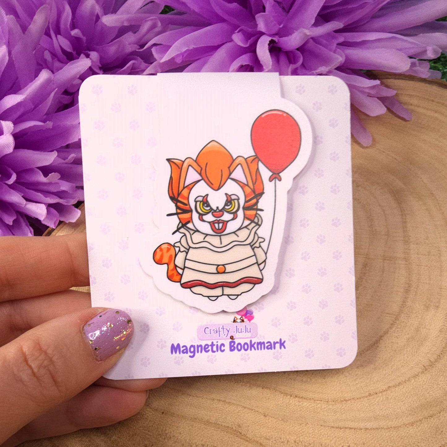 Cat Pennywise, IT Magnetic Bookmark