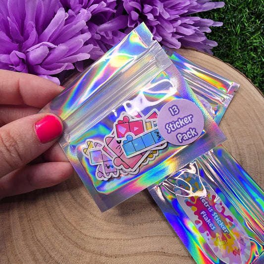 Catris Retro Gamer Die-Cut Sticker Flake Packs