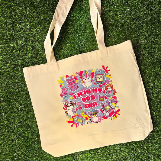 I'm In My 90s Era Cat Tote Bag