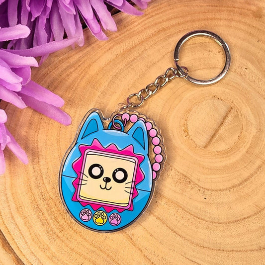 Meowgotchi Arcylic Keyring