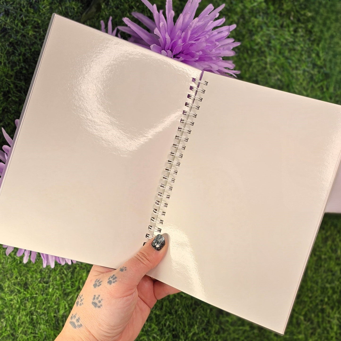 Chapter 7: Stickers I’m Too Scared to Stick – Reusable Sticker Book | A5 Sticker Collector Album with Freebie