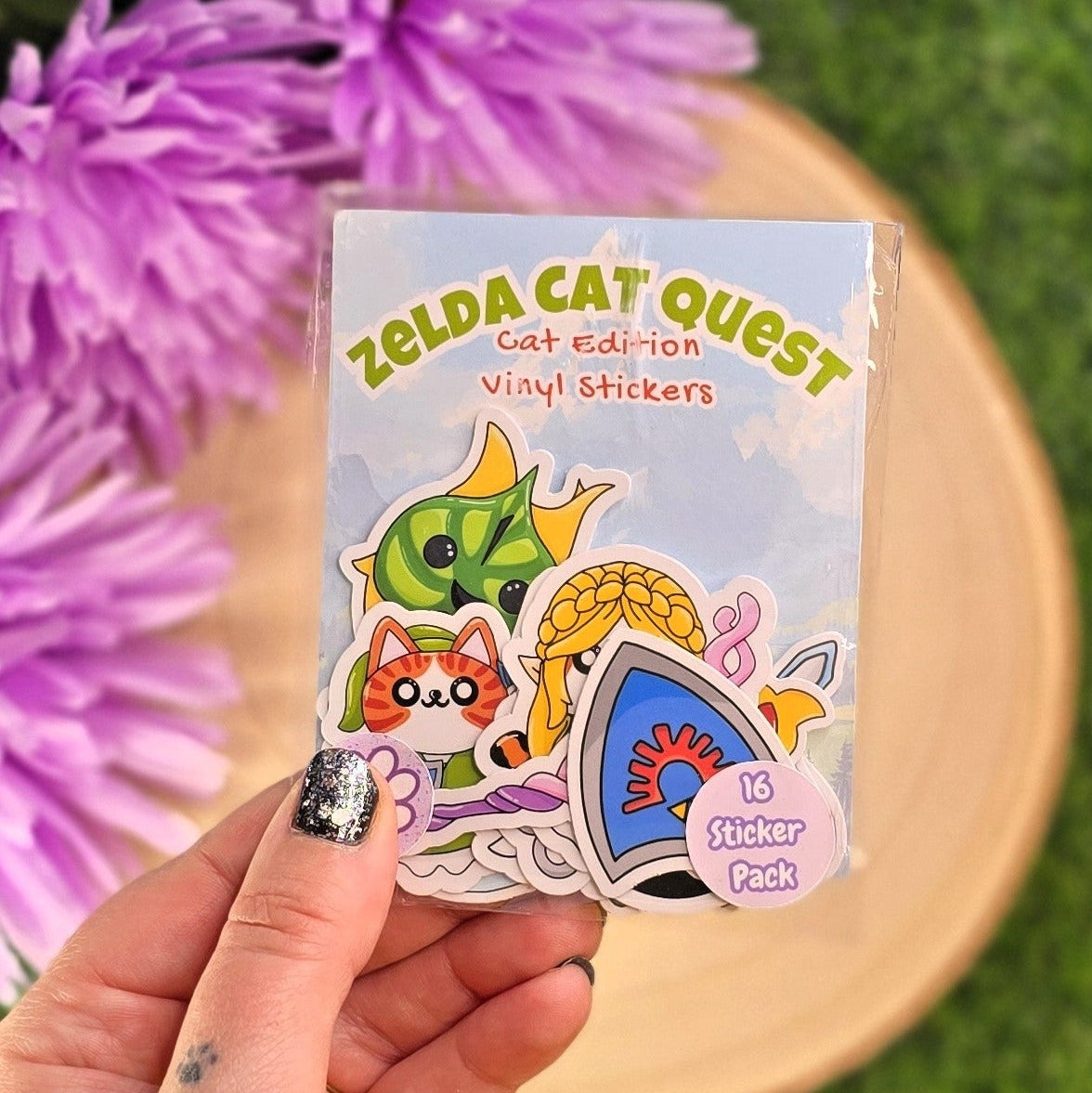Cat Quest, Zelda Inspired Cat Sticker Pack