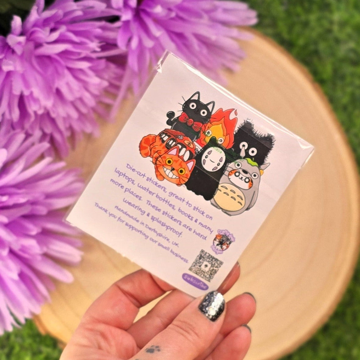 Studio Ghibli Inspired Cat Sticker Pack