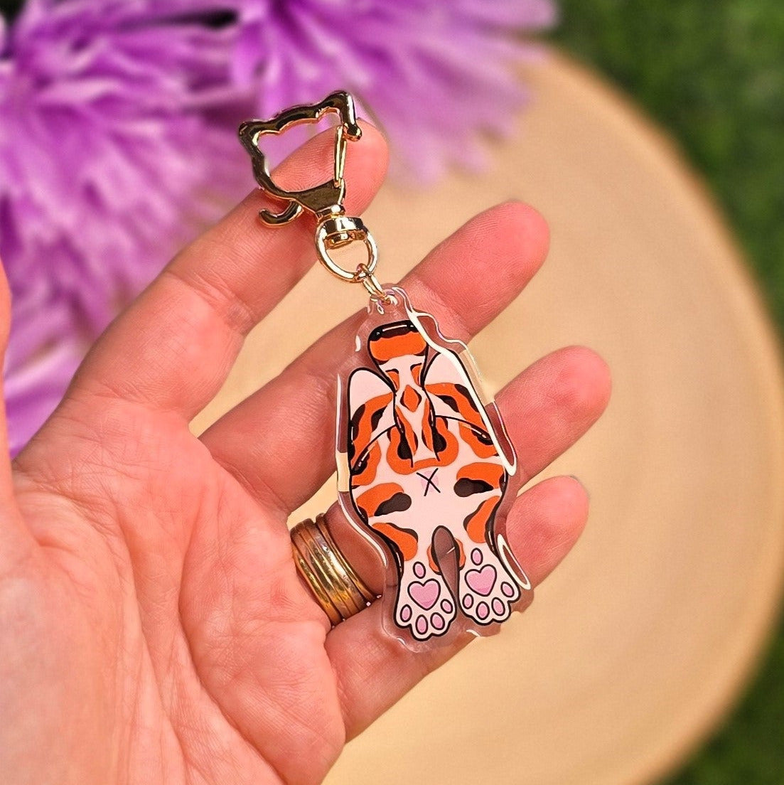 Paws & Rears Gift Set – Cat Planner Stickers, Washi Tape, Sticker Pack & Acrylic Keyring | Cute Cat Lover Gift