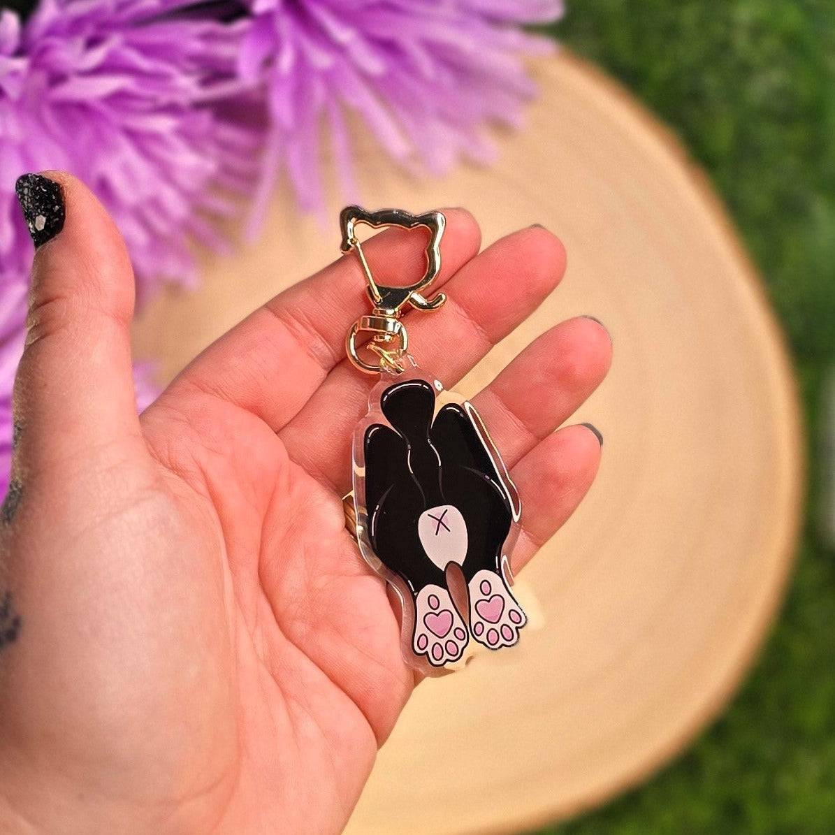 Paws & Rears Gift Set – Cat Planner Stickers, Washi Tape, Sticker Pack & Acrylic Keyring | Cute Cat Lover Gift