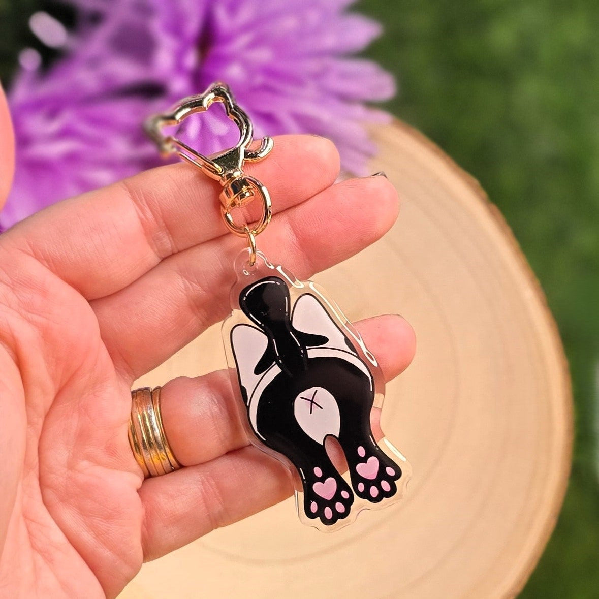 Paws & Rears Gift Set – Cat Planner Stickers, Washi Tape, Sticker Pack & Acrylic Keyring | Cute Cat Lover Gift