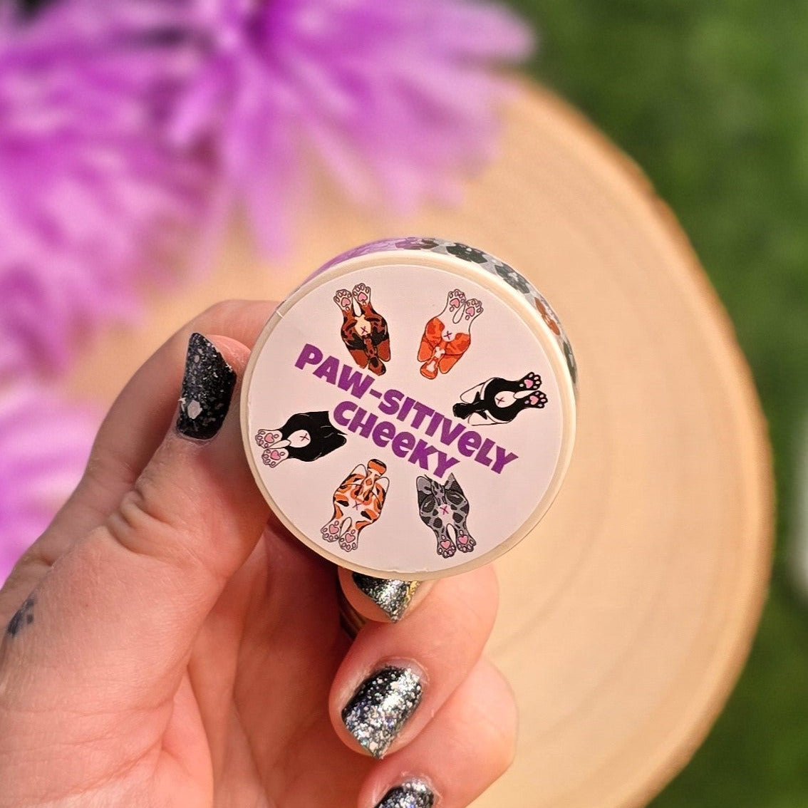 Paws & Rears Gift Set – Cat Planner Stickers, Washi Tape, Sticker Pack & Acrylic Keyring | Cute Cat Lover Gift