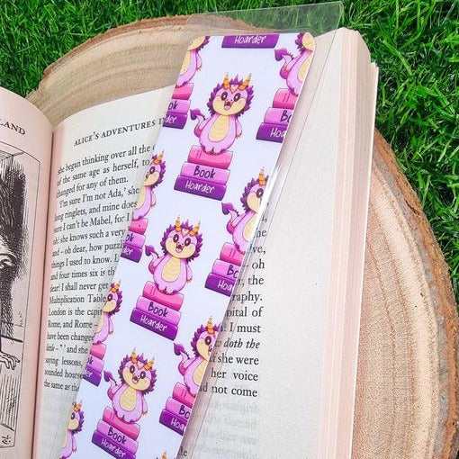 Draco The Dragon, The Book Hoarder Bookmarks