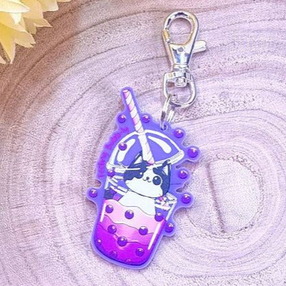 Feeling Bubb-ly Acrylic Keyring